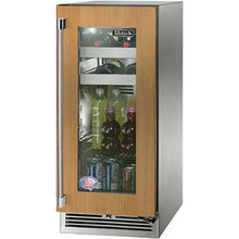 Load image into Gallery viewer, Perlick 15" Beverage Center with 8 Bottle and 30 Can Capacity, Panel Ready Door - HP15BO-4-4
