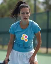 Load image into Gallery viewer, Pickleball Flowers Tee