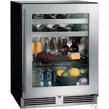 Load image into Gallery viewer, Perlick 24" Beverage Center w/ Fully Integrated Glass Door, ADA Compliant with 4.8 cu. ft. Capacity - HA24BB-4-4