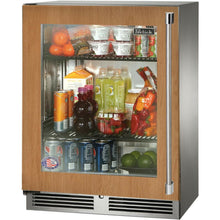 Load image into Gallery viewer, Perlick 24" Refrigerator, Fully Integrated Glass Door, Sottile Sh.Depth (18") , 3.1 Cu. Ft. Capacity - HH24RS-4-4