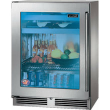 Load image into Gallery viewer, Perlick 24" Undercounter Outdoor Beverage Center with 10 Bottle and 41 Can Capacity, Stainless Steel Glass Door - HH24BO-4-3