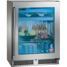 Load image into Gallery viewer, Perlick 24" Undercounter Outdoor Beverage Center with 10 Bottle and 41 Can Capacity, Stainless Steel Glass Door - HH24BO-4-3