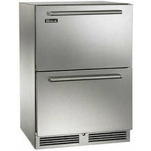 Load image into Gallery viewer, Perlick 24" Undercounter Freezer-Refrigerator Drawers with 5 cu. ft. Capacity, Stainless Steel Door - HP24ZO-4-5