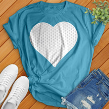 Load image into Gallery viewer, Golf Ball Heart Tee