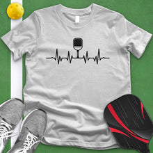 Load image into Gallery viewer, Pickle Ball Paddle Heart Beat Tee