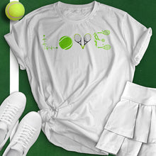 Load image into Gallery viewer, Love Tennis Player Shape Tee