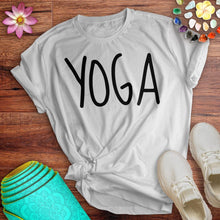 Load image into Gallery viewer, Yoga Font Tee