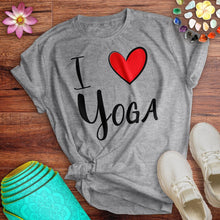 Load image into Gallery viewer, I Love Yoga Tee