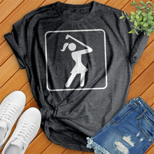 Load image into Gallery viewer, Women Golfer Icon Tee