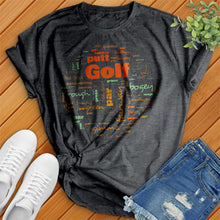 Load image into Gallery viewer, Golf Ball Typography Tee