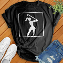 Load image into Gallery viewer, Women Golfer Icon Tee