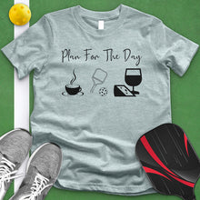 Load image into Gallery viewer, Plan For The Day Pickle Ball Tee