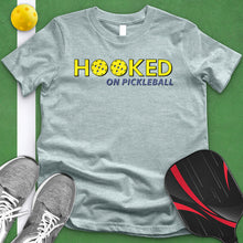 Load image into Gallery viewer, Hooked On Pickleball Tee