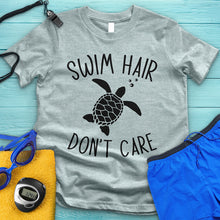 Load image into Gallery viewer, Swim Hair Don't Care Turtle Tee