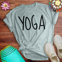 Load image into Gallery viewer, Yoga Font Tee