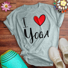 Load image into Gallery viewer, I Love Yoga Tee