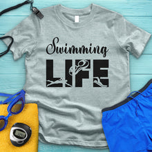 Load image into Gallery viewer, Swimming Life Tee