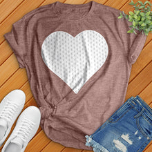 Load image into Gallery viewer, Golf Ball Heart Tee