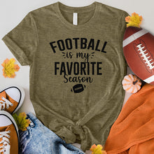 Load image into Gallery viewer, Football Is My Favorite Season Tee