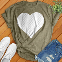 Load image into Gallery viewer, Golf Ball Heart Tee