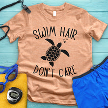 Load image into Gallery viewer, Swim Hair Don't Care Turtle Tee