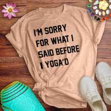 Load image into Gallery viewer, I'm Sorry Tee