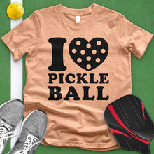 Load image into Gallery viewer, I Heart Pickle Ball Tee
