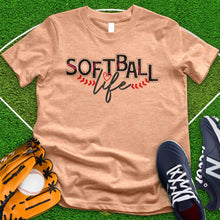 Load image into Gallery viewer, Softball Life Tee