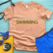 Load image into Gallery viewer, Swimming Swimming Retro-01 Tee