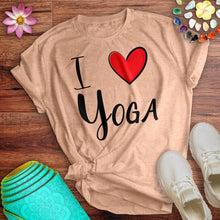 Load image into Gallery viewer, I Love Yoga Tee