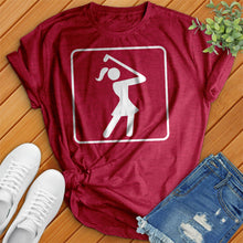 Load image into Gallery viewer, Women Golfer Icon Tee
