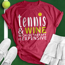 Load image into Gallery viewer, Tennis & Wine Tee