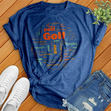 Load image into Gallery viewer, Golf Ball Typography Tee