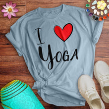 Load image into Gallery viewer, I Love Yoga Tee