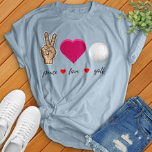 Load image into Gallery viewer, Peace Love Golf Tee