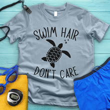 Load image into Gallery viewer, Swim Hair Don't Care Turtle Tee