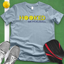 Load image into Gallery viewer, Hooked On Pickleball Tee