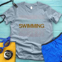 Load image into Gallery viewer, Swimming Swimming Retro-01 Tee