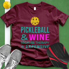 Load image into Gallery viewer, Pickleball And Wine Tee