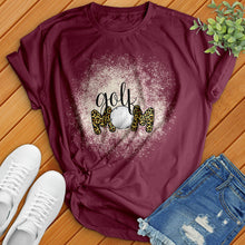 Load image into Gallery viewer, Golf Mom Leopard Print Tee