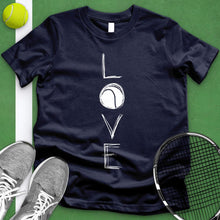 Load image into Gallery viewer, Love Tennis Vertical Tee