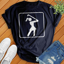 Load image into Gallery viewer, Women Golfer Icon Tee