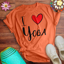 Load image into Gallery viewer, I Love Yoga Tee