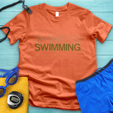 Load image into Gallery viewer, Swimming Swimming Retro-01 Tee