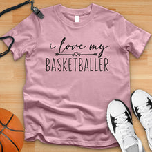 Load image into Gallery viewer, Love My Basketballer Tee
