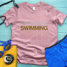 Load image into Gallery viewer, Swimming Swimming Retro-01 Tee