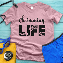 Load image into Gallery viewer, Swimming Life Tee