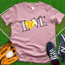 Load image into Gallery viewer, Love Softball Equipment Tee