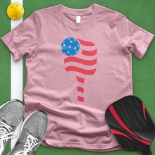 Load image into Gallery viewer, Pickle Ball Paddle Flag Tee