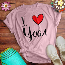 Load image into Gallery viewer, I Love Yoga Tee